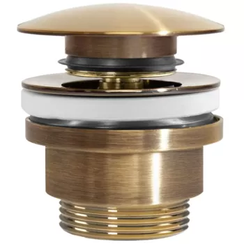 Ventil lavoar click-clack universal auriu antic imagine