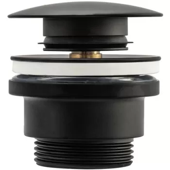 Ventil lavoar Click-Clack universal negru mat imagine
