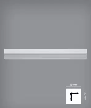 Bagheta coltar pentru blat bucatarie , perete | PAB30BN imagine