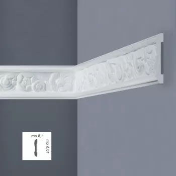 Bagheta decorativa 105 x 18 mm - 1.25 cm | EW8L imagine