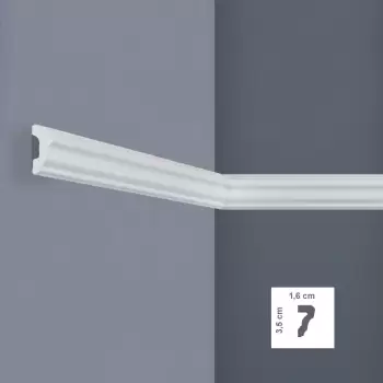 Bagheta decorativa 35 x 16 mm | I772 imagine