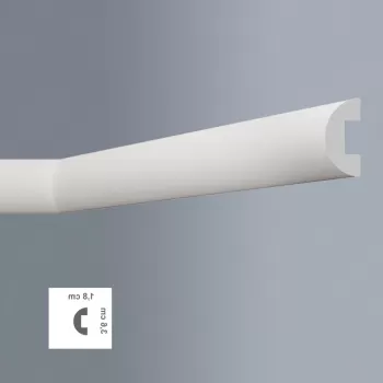 Bagheta decorativa 36 x 18 mm | L3618 imagine