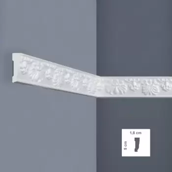 Bagheta decorativa 50 x 18 mm | X57 imagine