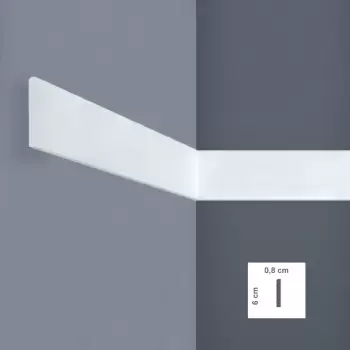 Bagheta decorativa 60 x 8 mm | I701 imagine