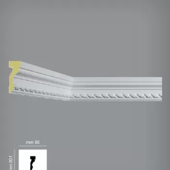 Cornisa decorativa 105 x 35 mm | C3001 imagine