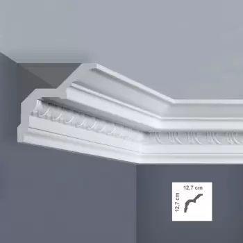 Cornisa decorativa 127 x 127 mm - 1.25 m | EZ4L imagine