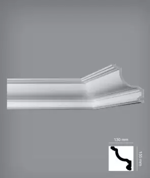 Cornisa decorativa 130 x 155 mm | A95D imagine