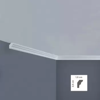 Cornisa decorativa 18 x 25 mm | I725 imagine