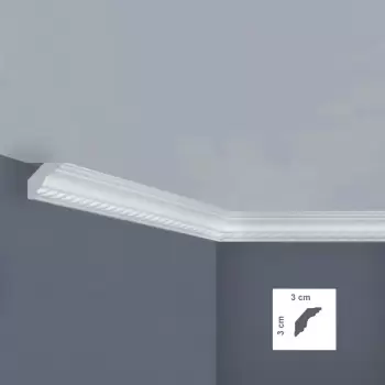 Cornisa decorativa 30 x 30 mm | X40 imagine