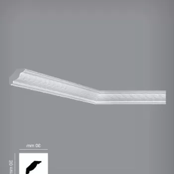 Cornisa decorativa 30 x 30 mm | X43 imagine