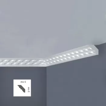 Cornisa decorativa 30 x 30 mm | X44 imagine