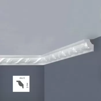 Cornisa decorativa 30 x 30 mm | X49 imagine