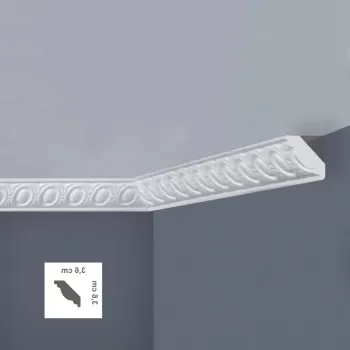 Cornisa decorativa 36 x 36 mm | X58 imagine