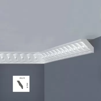 Cornisa decorativa 40 x 40 mm | X55 imagine