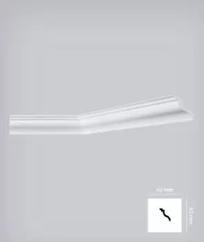 Cornisa decorativa 40 x 43 mm | A15C imagine