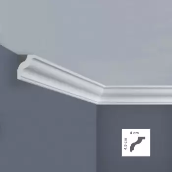 Cornisa decorativa 40 x 45 mm | I760 imagine