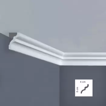 Cornisa decorativa 40 x 50 mm | I856 imagine