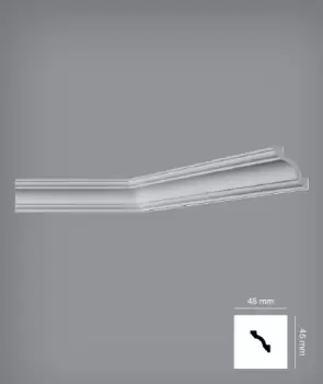 Cornisa decorativa 45 x 45 mm | A45C imagine