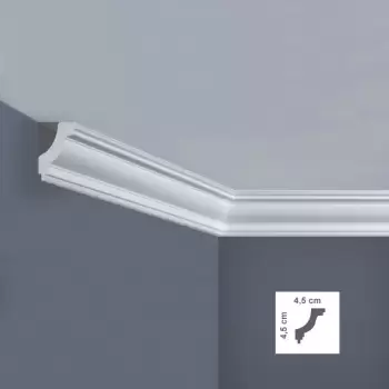 Cornisa decorativa 45 x 45 mm | I703 imagine