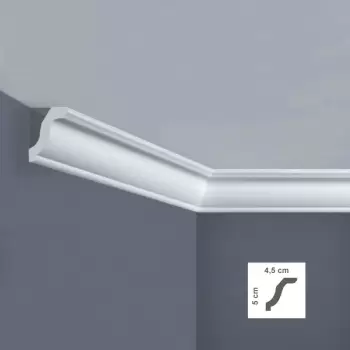 Cornisa decorativa 45 x 50 mm | I837 imagine