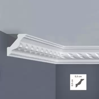 Cornisa decorativa 55 x 55 mm | X83 imagine
