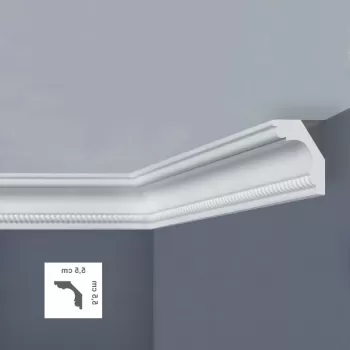 Cornisa decorativa 55 x 55 mm | X86 imagine