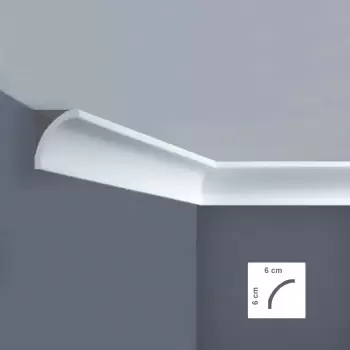 Cornisa decorativa 60 x 60 mm | I762 imagine
