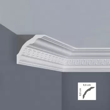 Cornisa decorativa 85 x 85 mm | X123 imagine