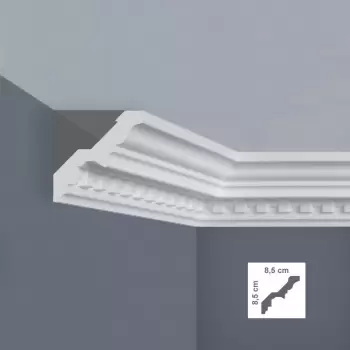 Cornisa decorativa 85 x 85 mm | X124 imagine