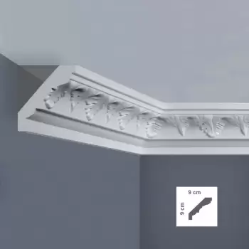 Cornisa decorativa 90 x 90 mm - 1.25 m | EZ7L imagine