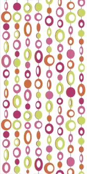 Sticker decorativ BEADED CURTAIN LOCKER | 2 foi de 21,8 cm x 101,6 cm imagine