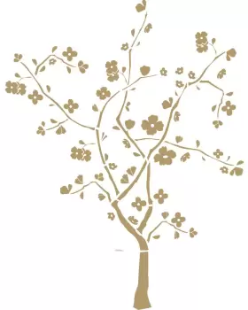 Sticker decorativ CHERRY BLOSSOM | 1 colita de 45,7 cm x 101,6 cm imagine