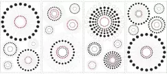 Sticker decorativ FUSION | 4 colite de 25,4 cm x 45,7 cm imagine