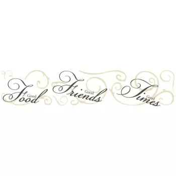 Sticker decorativ GOOD FOOD | 22,8 cm x 101,6 cm imagine