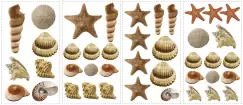Sticker decorativ SEA SHELLS | 4 colite de 25,4 cm x 45,7 cm imagine