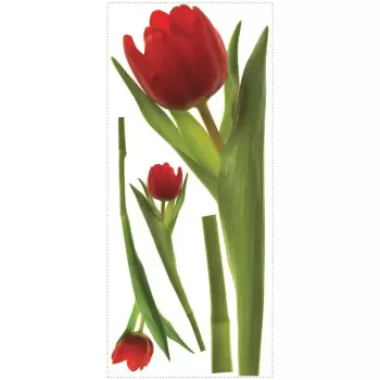 Stickere decorative TULIPS | 1 colita de 45,7 cm x 101,6 cm imagine