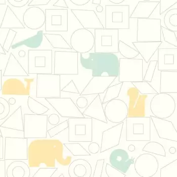 Tapet ANIMAL BLOCKS | DW2440 imagine