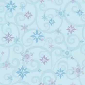 Tapet FROZEN SNOWFLAKE SCROLL | DY0157 imagine