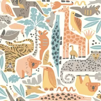 Tapet JUNGLE PUZZLE | DW2301 imagine