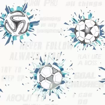 Tapet SOCCER BALL BLAST | KI0577 imagine