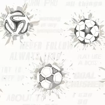 Tapet SOCCER BALL BLAST | KI0578 imagine