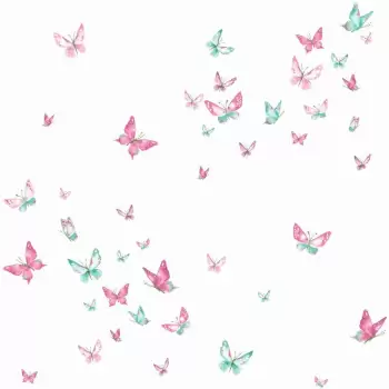 Tapet WATERCOLOR BUTTERFLIES | KI0523 imagine
