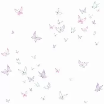 Tapet WATERCOLOR BUTTERFLIES | KI0525 imagine