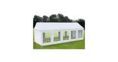 5X10 M CORT EVENIMENTE PROFESSIONAL XXL, PVC IGNIFUG ALB imagine