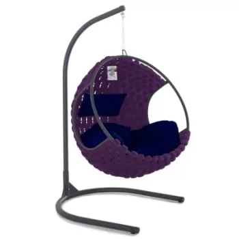 Balansoar Colin, mov, cu perna imagine