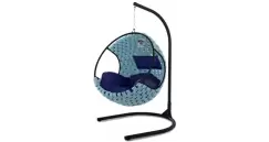 Balansoar cu perna Colin, bleu imagine