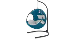 Balansoar cu perna Colin, turcoaz imagine