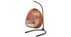 Balansoar cu perna Darin, portocaliu imagine