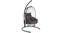 Balansoar cu perna Fred, antracit cu perna imagine