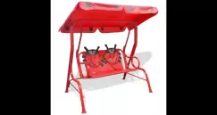 Balansoar leagan pentru copii, rosu imagine